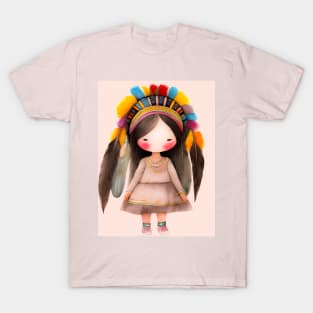 feather girl T-Shirt